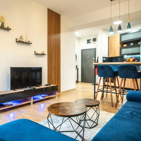 New Modern With Fast Wi-fi & Free Private Parking Apartamento